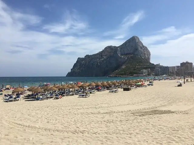 The 10 best beaches in Costa Blanca: Playa de  la Fossa (Calpe)