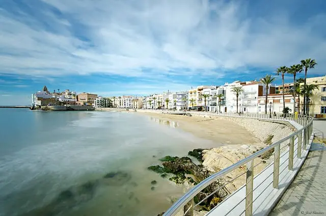 Best beach towns near Barcelona: Sitges