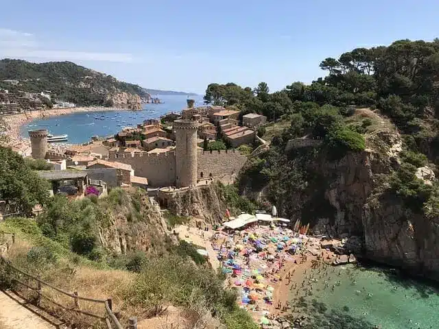 Best beach towns near Barcelona: Tossa de Mar