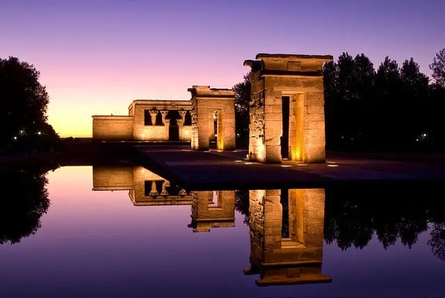 hidden gems in madrid: templo de debod